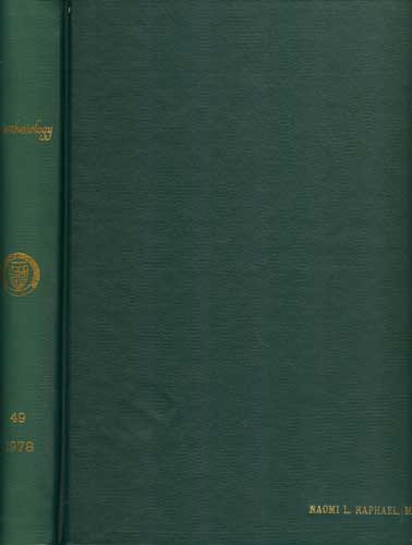 Anesthesiology Volume 49 July- December