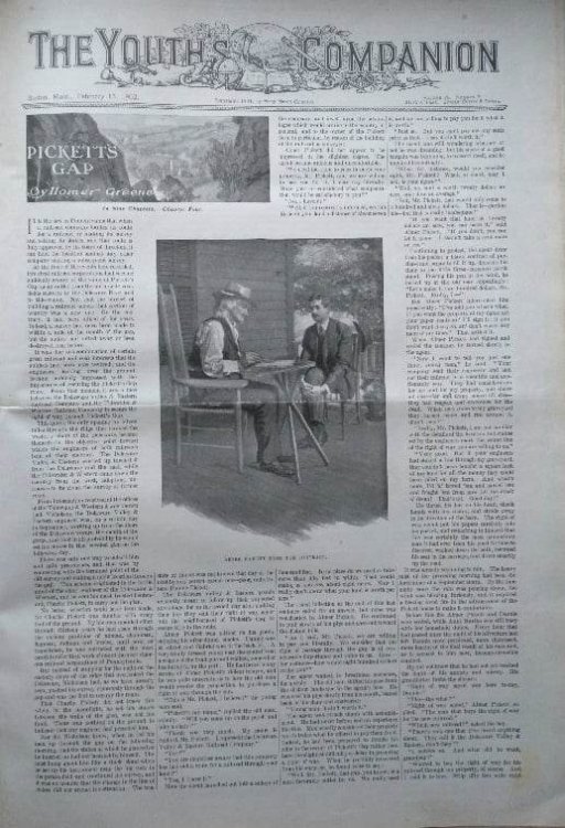 The Youth's Companion, Volume 76, 26 issues running consecutively from January 2, 1902 to June 26, 1902