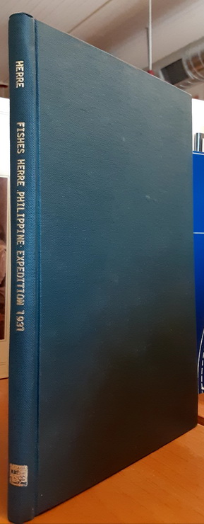 Notes on Fishes in the Zoological Museum of Stanford University, No. 1: The Fishes of the Herre Philippine Expedition of 1931
