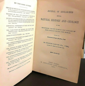 Journal of Researches into the Natural History and Geology of the Countries Visited During the Voyage of H.M.S. Beagle Round the World, Under the Command of Capt. Fitz Roy, R.A