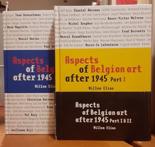 Aspects of Belgian Art After 1945, complete in two volumes, Part I, Part II
