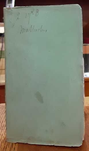 Le Livre De Matheolus, Poeme Francais Du XIV Siecle.