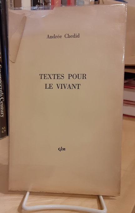 Textes Pour Le Vivant