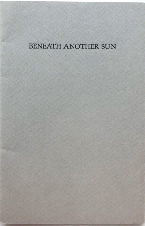 Beneath Another Sun: Literature in Exile