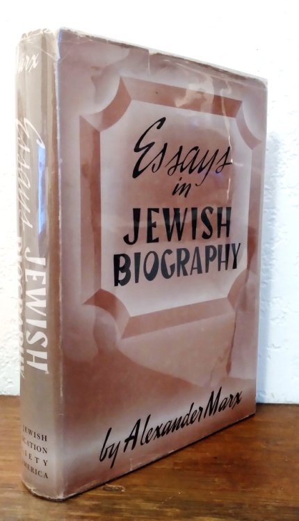 Essays in Jewish Biography