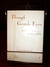 Through Gentile Eyes: A Plea for Tolerance and Good