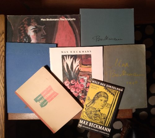 A lot of seven (7) Max Beckmann-related items