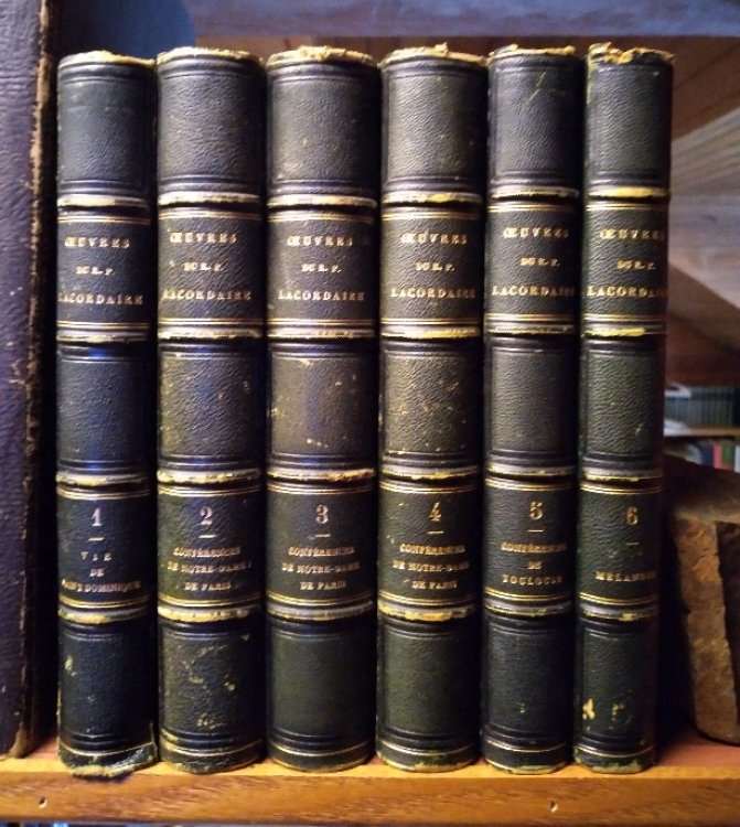 Oeuvres de R.P. Henri-Dominique Lacordaire de l'Ordre des Freres Precheurs