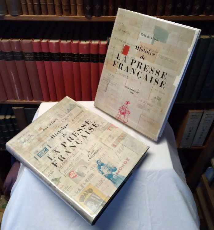 Histoire de la Presse Franaise, complete in two volumes: I - Des origines 1881; II - De 1881 nos jours
