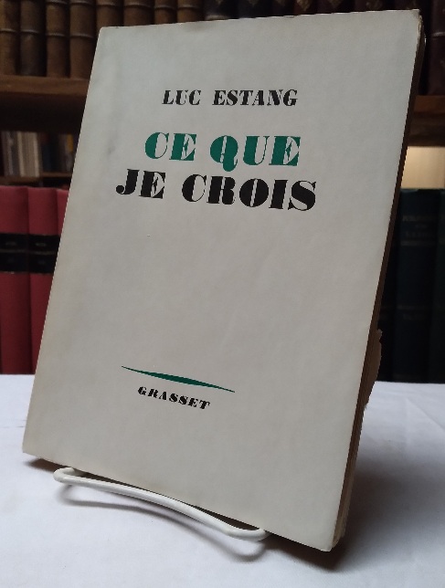 Ce que je crois