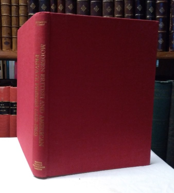 Modern British and American Private Presses, 1850-1965: Holdings of the British Library