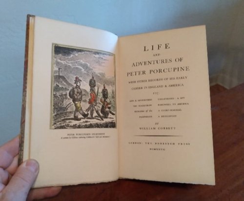 Life and Adventures of Peter Porcupine