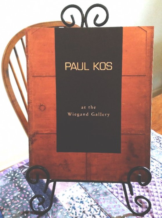 Paul Kos at the Wiegand Gallery