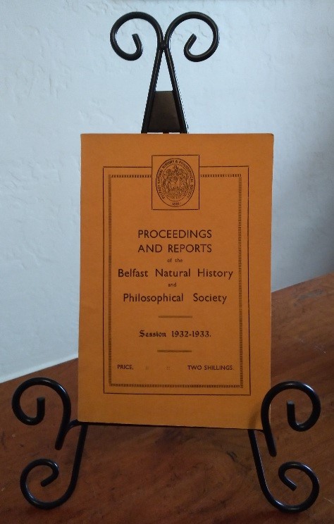 Proceedings and Reports of the Belfast Natural History and Philosophical Society, Session, 1932-1933