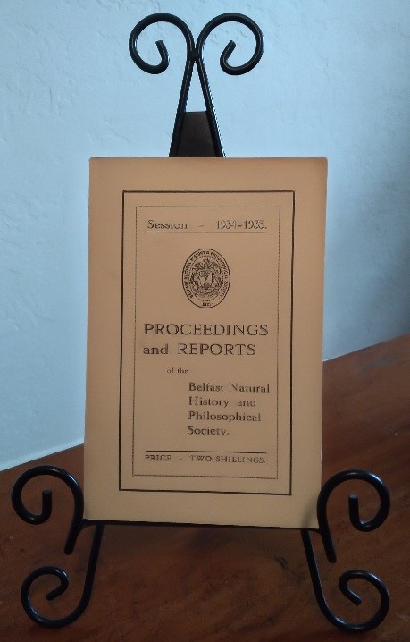 Proceedings and Reports of the Belfast Natural History and Philosophical Society, Session, 1934-1935