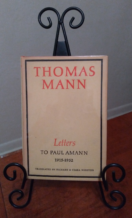 Thomas Mann Letters to Paul Amann 1915-1952