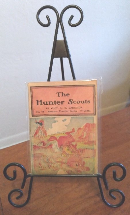The Hunter Scouts, Beadle's Frontier Series, No. 74