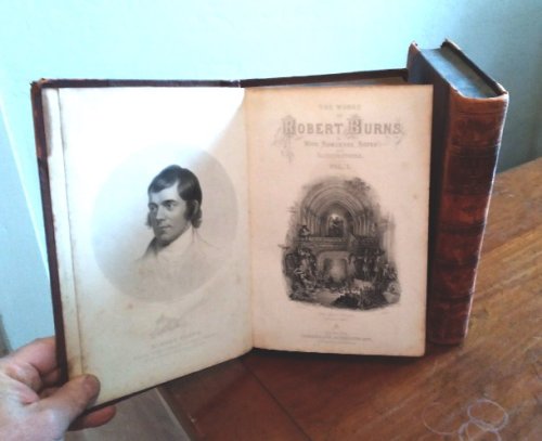 The Works of Robert Burns; illustrated by an extensive series of portraits and authentic views. With a Complete Life of the Poet: An Essay on His Genius and Character