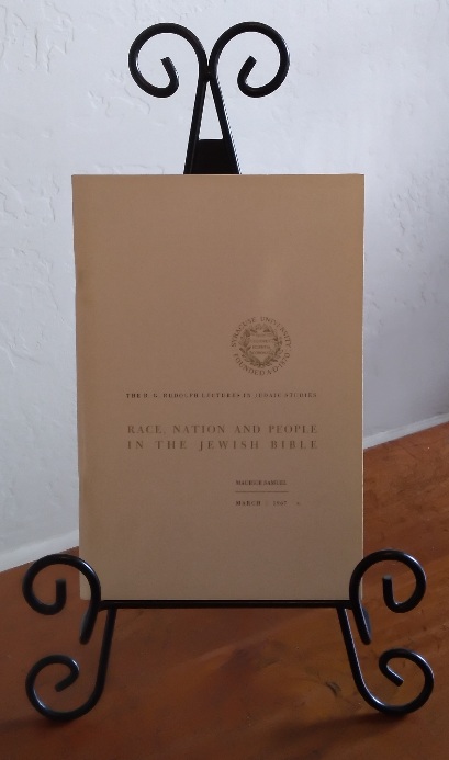 Race, Nation and People in the Jewish Bible