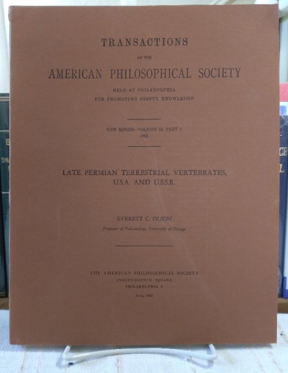 Late Permian Terrestrial Vertebrates, U.S.A. and U.S.S.R.