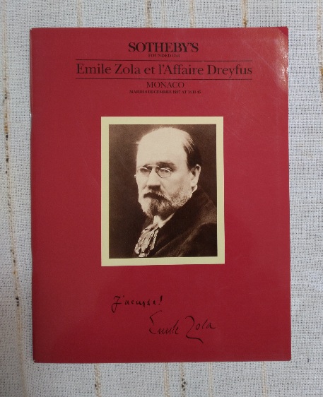 Emile Zola et l'Affaire Dreyfus: Lettres et Manuscrits