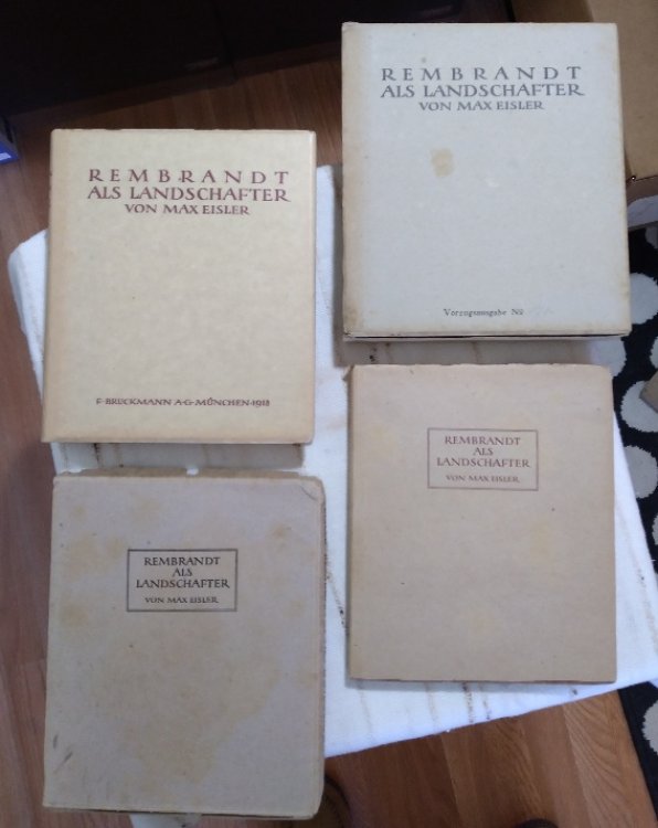 Rembrandt Als Landschafter, in hardcover and softcover formats