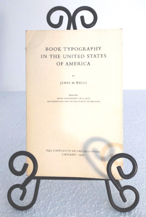 Book Typography 1815-1965 in Europe and the United States of America