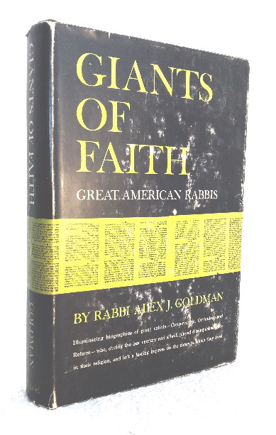 Giants of Faith: great American rabbis