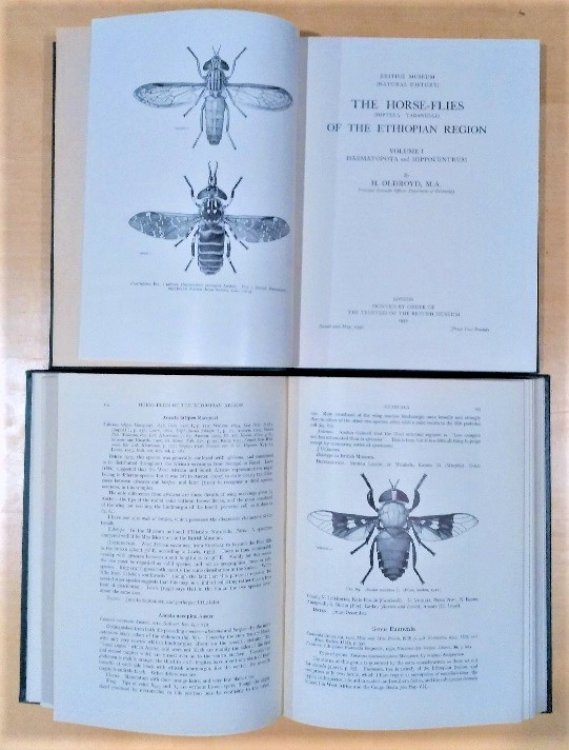 The Horse-Flies (Diptera: Tabanidae) of the Ethiopian Region, Volume I: Haematopota and Hippocentrum; Volume II: Tabanus and related genera