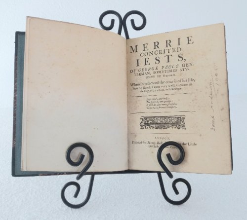 Merrie Conceited Jests, of George Peele Gentleman, Sometimes Student in Oxford. Wherein is shewed the course of his life etc.