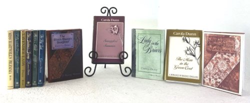 A lot of eleven (11) SIGNED Carola Dunn Regency novels: Lavender Lady (1983); The Man in the Green Coat (1987); Smuggler's Summer (1987); Miss Hartwell's Dilemma (1988); The Black Sheep's Daughter (1989); Two Corinthians (1989); Lady in the Briars (1990); Byron's Child (1991); Polly and the Prince (