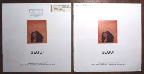 Antonio Segui: homage to man's best friend