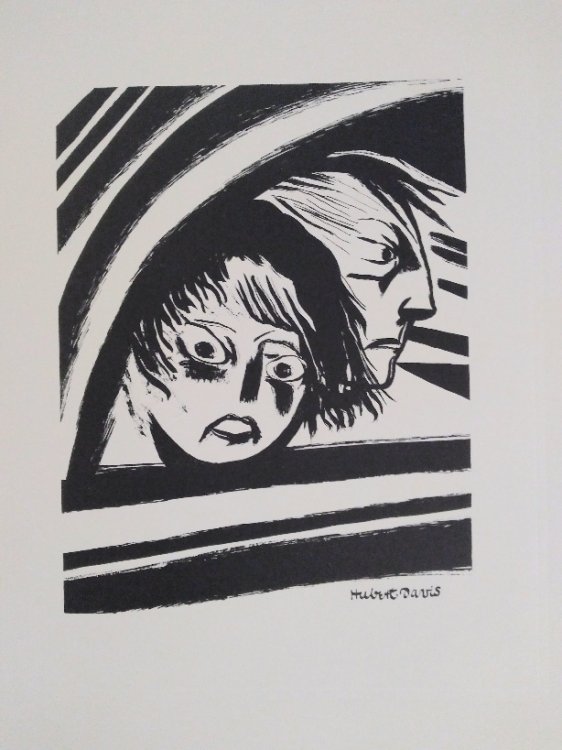 The symbolic drawings of Hubert Davis for An American Tragedy by Theodore Dreiser