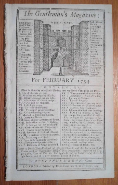 The Gentleman's Magazine, February 1754