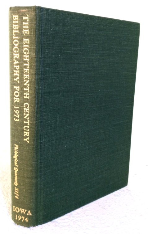 The Eighteenth Century: a current bibliography for 1973