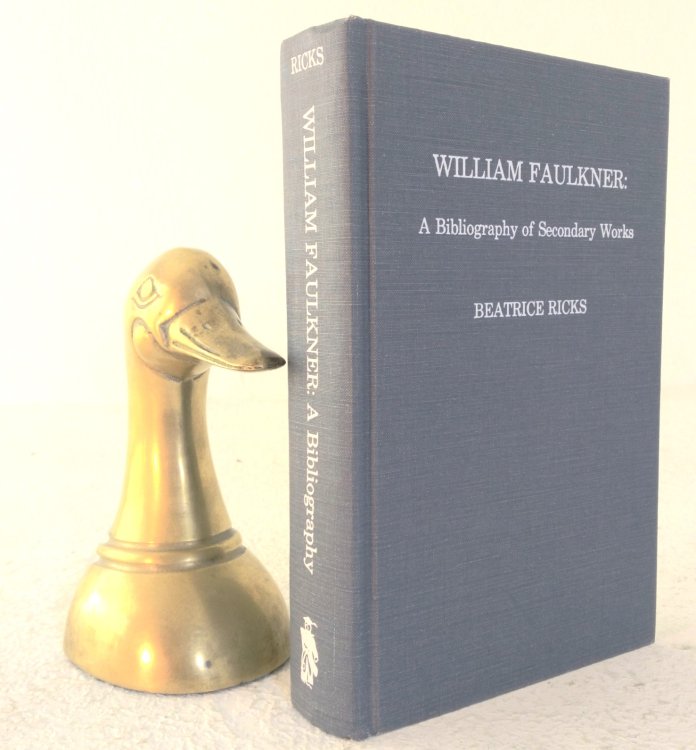 William Faulkner: A Bibliography of Secondary Works