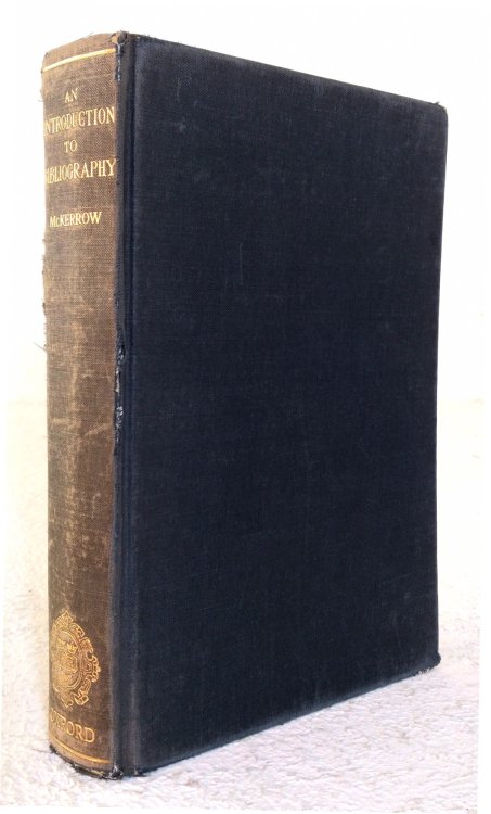 An Introduction to Bibliography for Literary