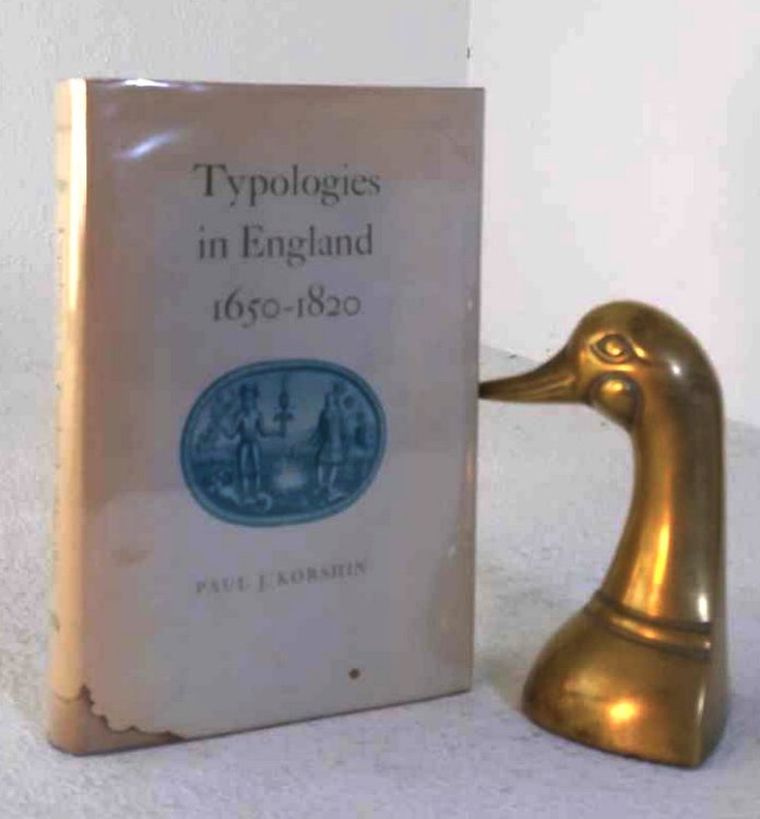 Typologies in England, 1650-1820