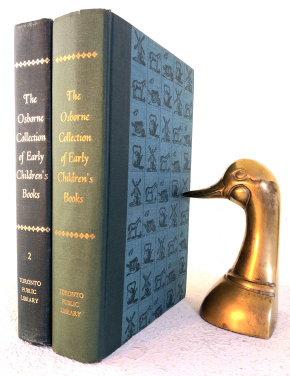The Osborne Collection of Early Children's Books 1566-1910, a Catalogue, complete in two volumes