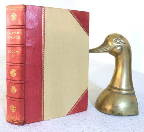 The satires, epistles, and art of poetry of Horace, translated into English prose, as near as the propriety of the two languages will admit, together with the original Latin from the best editions, Volume II