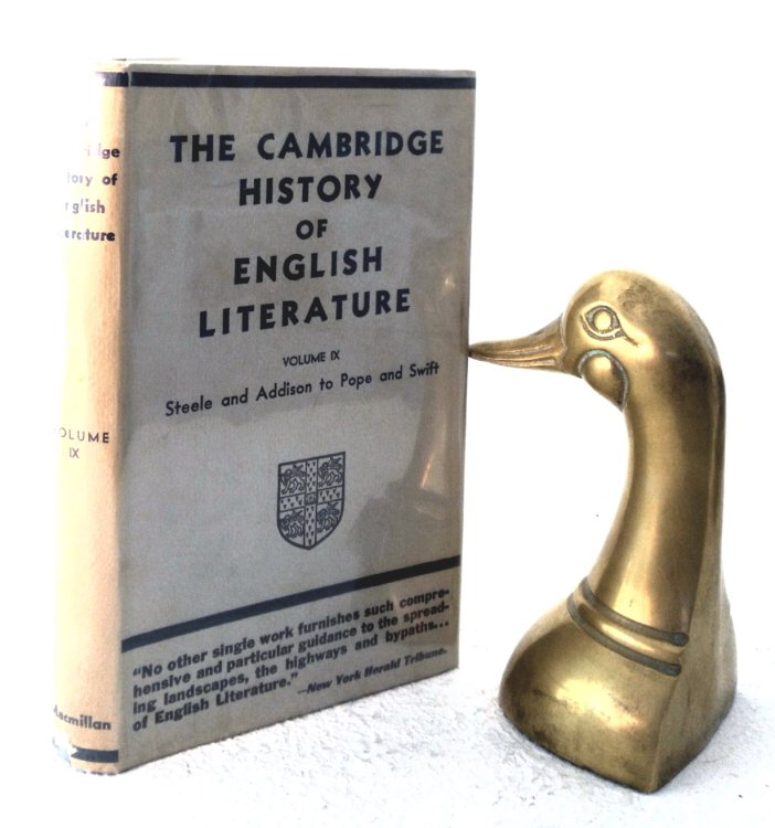 The Cambridge History of English Literature, Volume IX, Steele and Addison to Pope and Swift