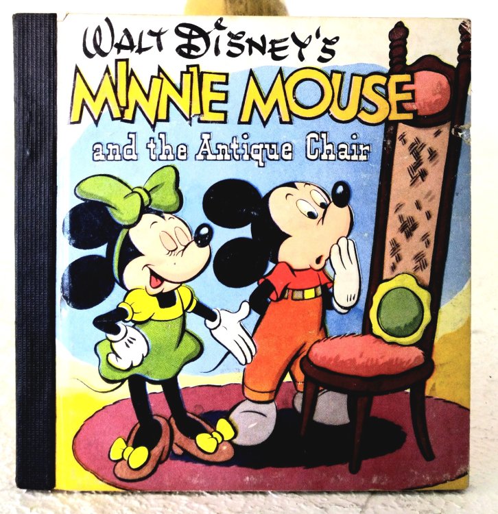 Walt Disney's Minnie Mouse and the Antique Chair