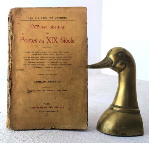 L'oeuvre libertine des potes du XIX sicle.