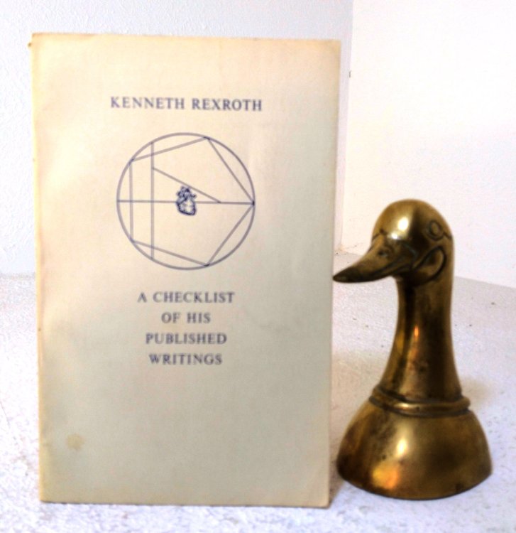Kenneth Rexroth: a Checklist of His Published Writings