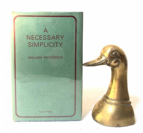 A Necessary Simplicity