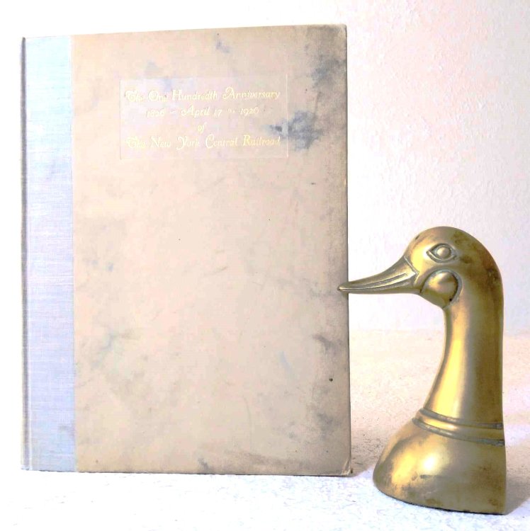 The One Hundredth Anniversary 1826-1926 of the New York Central Railroad