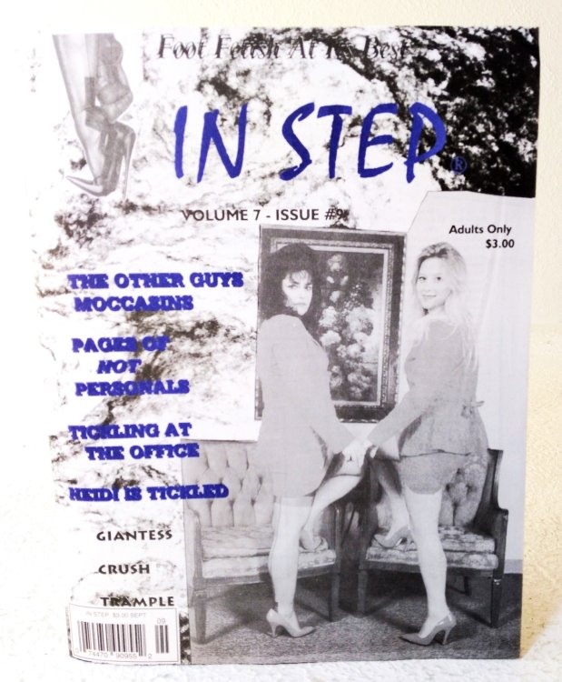 In Step: foot fetish at its best, Volume 7, Issue #9