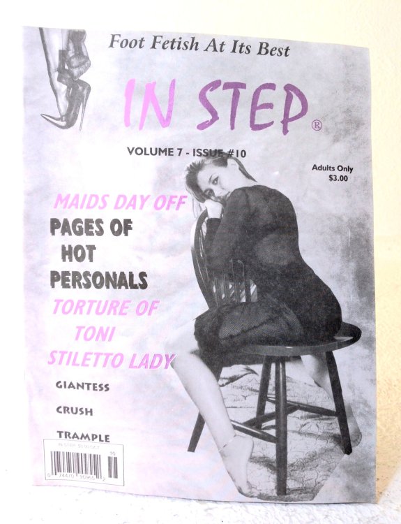 In Step: foot fetish at its best, Volume 7, Issue #10