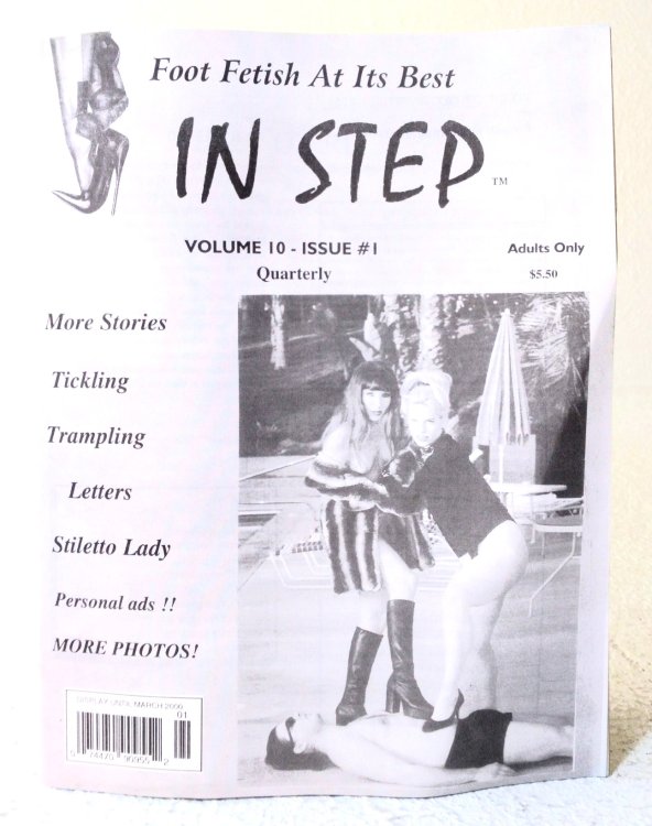 In Step: foot fetish at its best, Volume 10, Issue #1