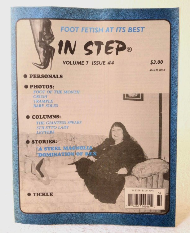 In Step: foot fetish at its best, Volume 7, Issue #4